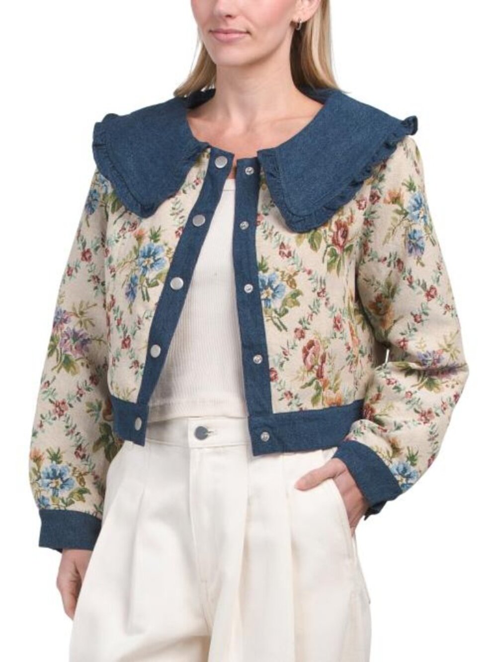 JACQUIE THE LABEL Tapestry Jacket